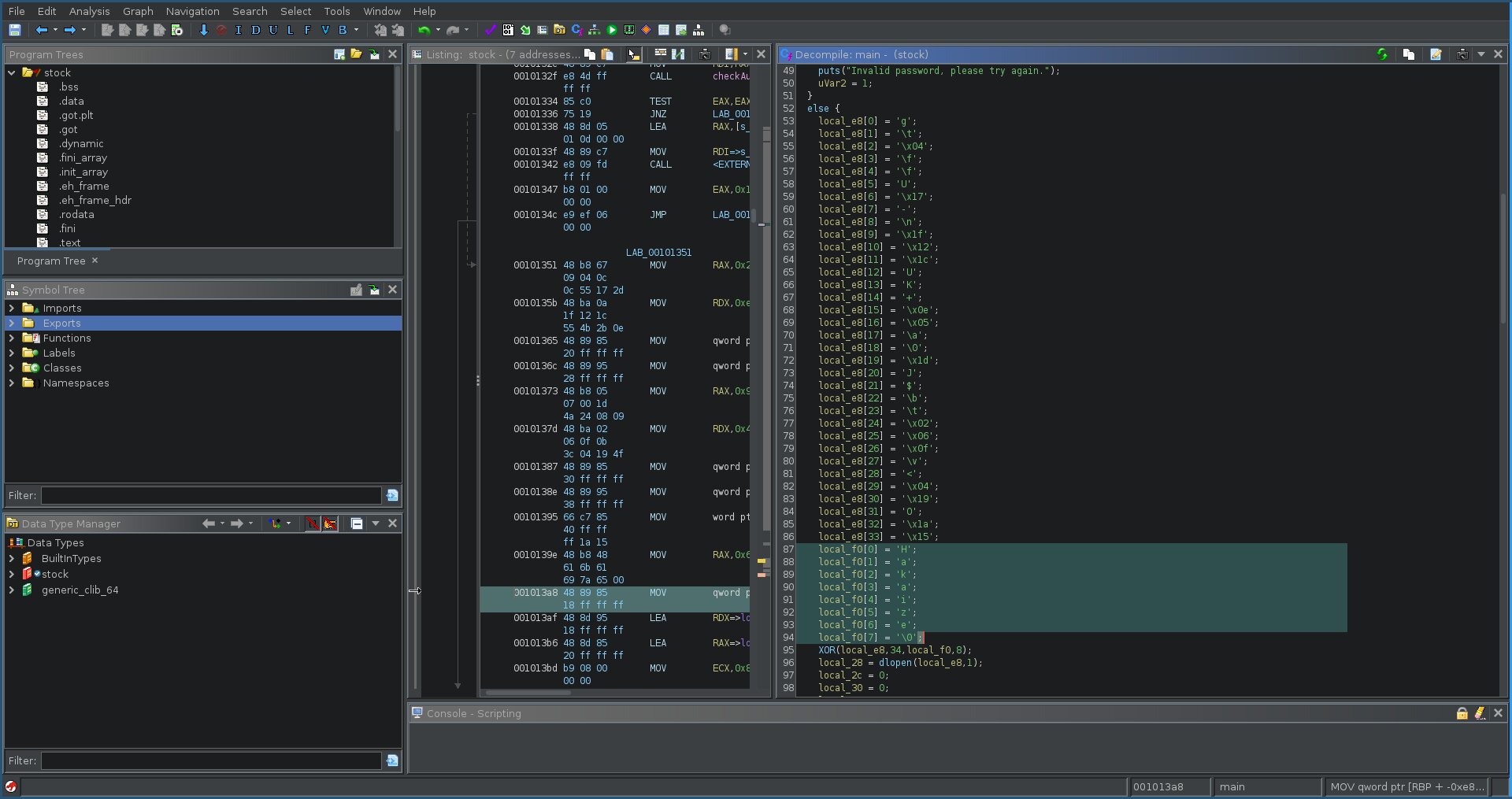 ghidra array type verbose